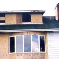 Back view of home before renovations
